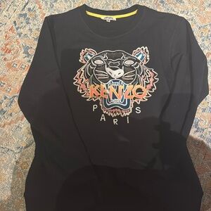 Kenzo Paris crew neck sweater over sized sweater fits s-L